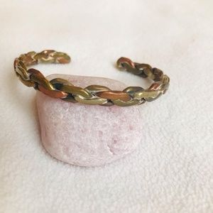 SERENITY Bracelet in Solid Copper & Brass